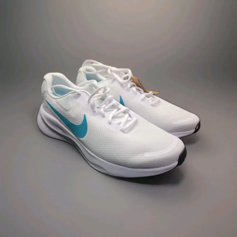 Size 12 - Nike Revolution 7 White Dusty Cactus